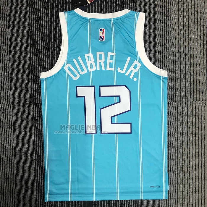 Maglia
 Kelly Oubre JR. NO 12 Charlotte Hornets Icon 2020-21 Verde
